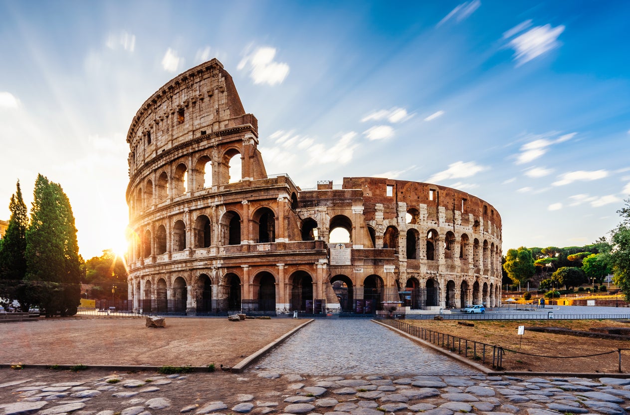 The Colosseum in Rome