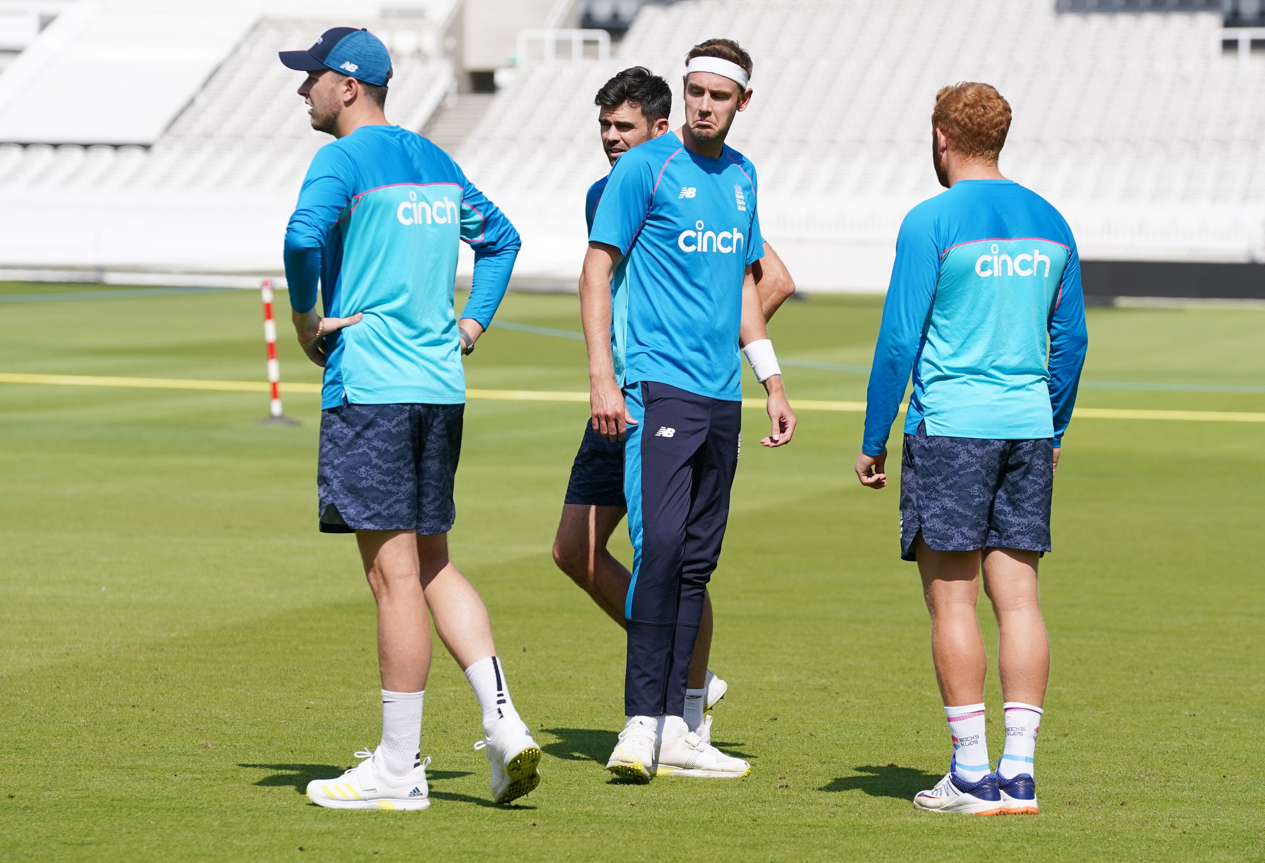 Stuart Broad will have a scan on a calf injury (Jonathan Brady/PA)