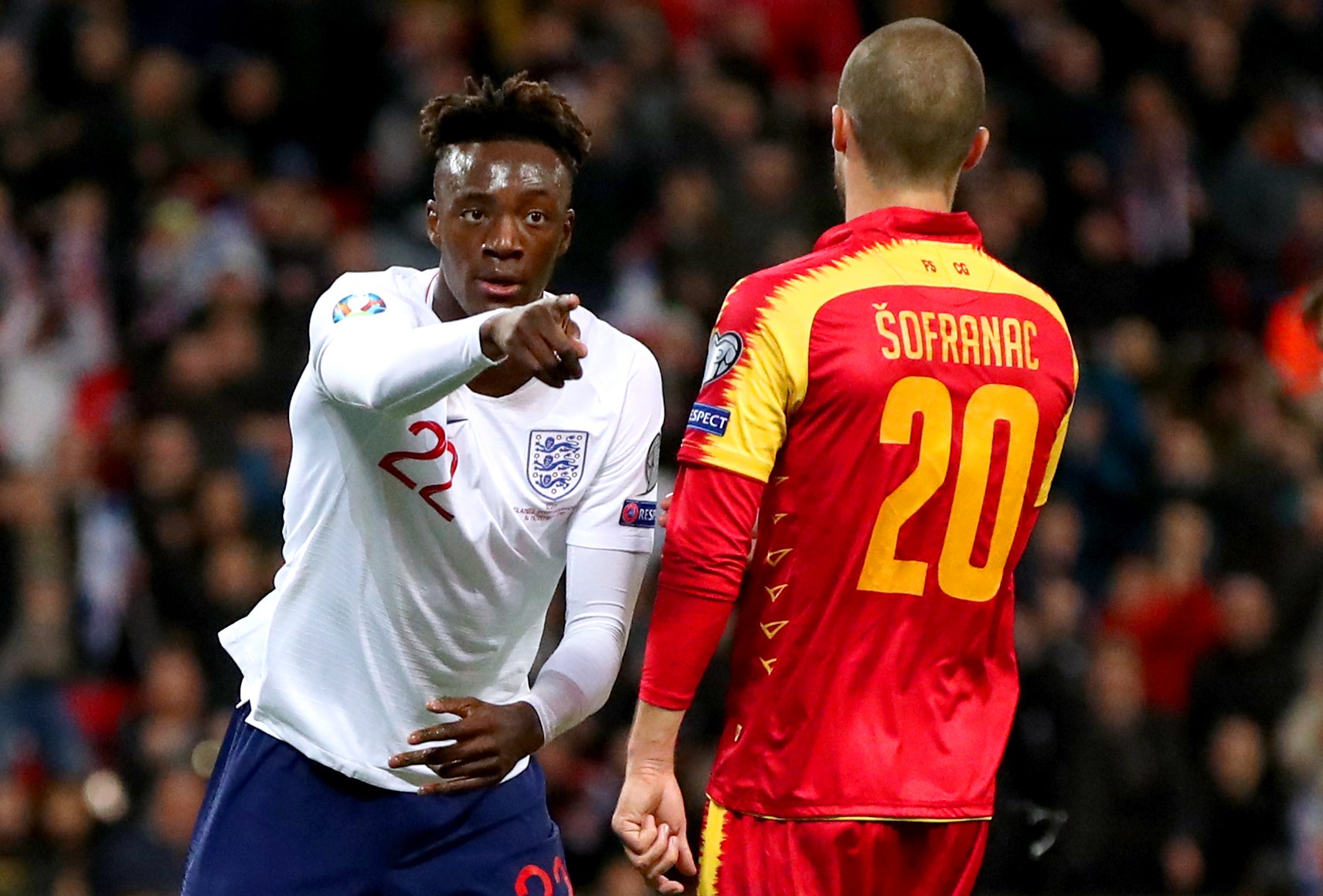 Tammy Abraham has six England caps (Nick Potts/PA)