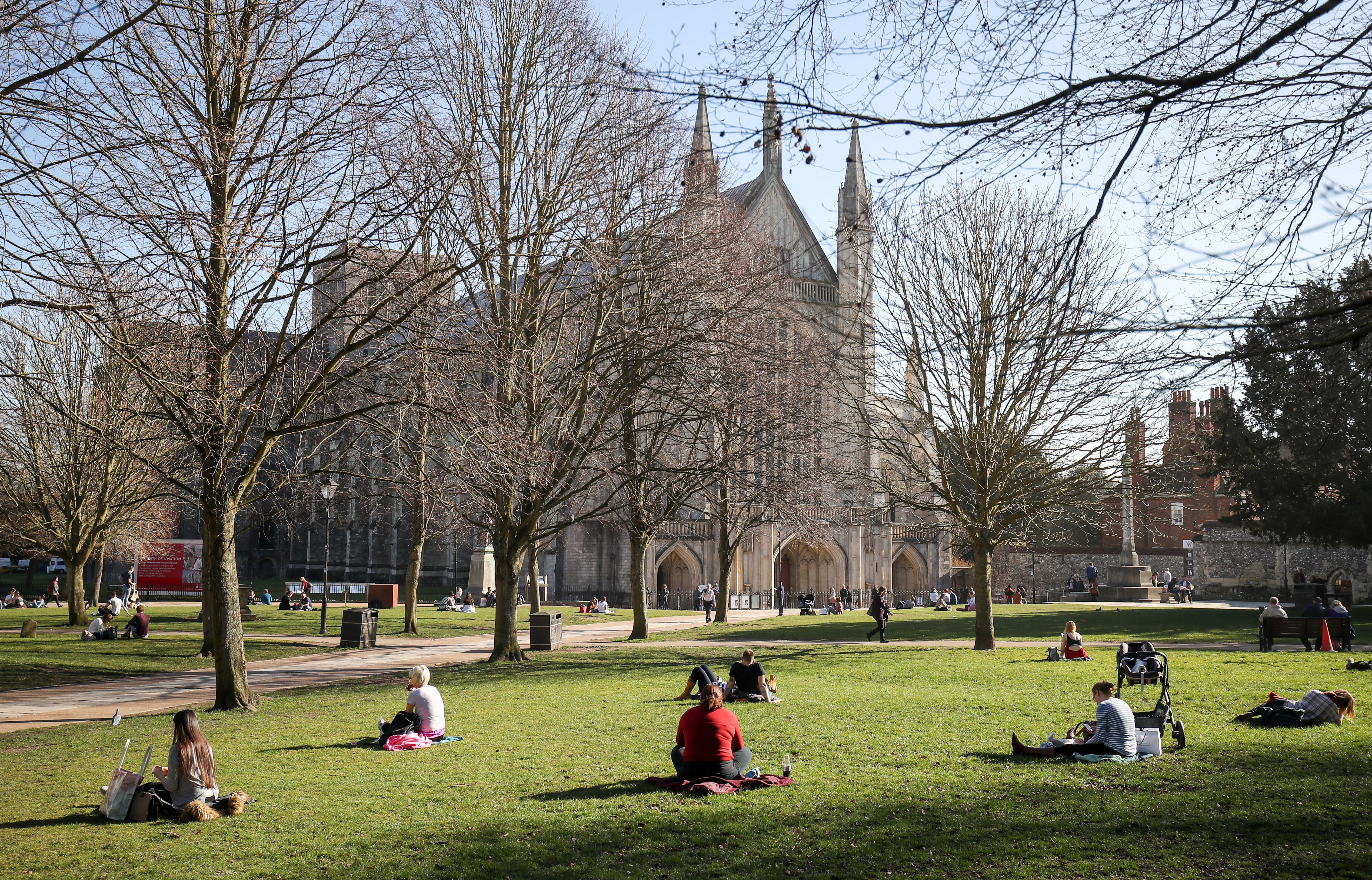 Winchester city has been identified as the least affordable UK city to buy a home (Andrew Matthews/PA)