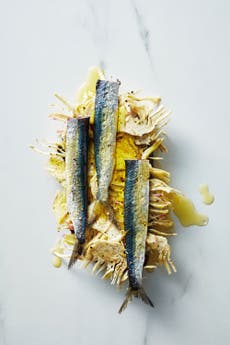 ‘A dish that requires patience’: Josh Niland’s salted sardine fillets recipe