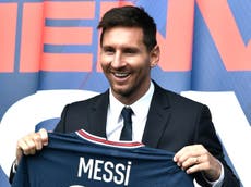 ‘It happened so fast’: Lionel Messi begins new chapter at PSG after Barcelona exit