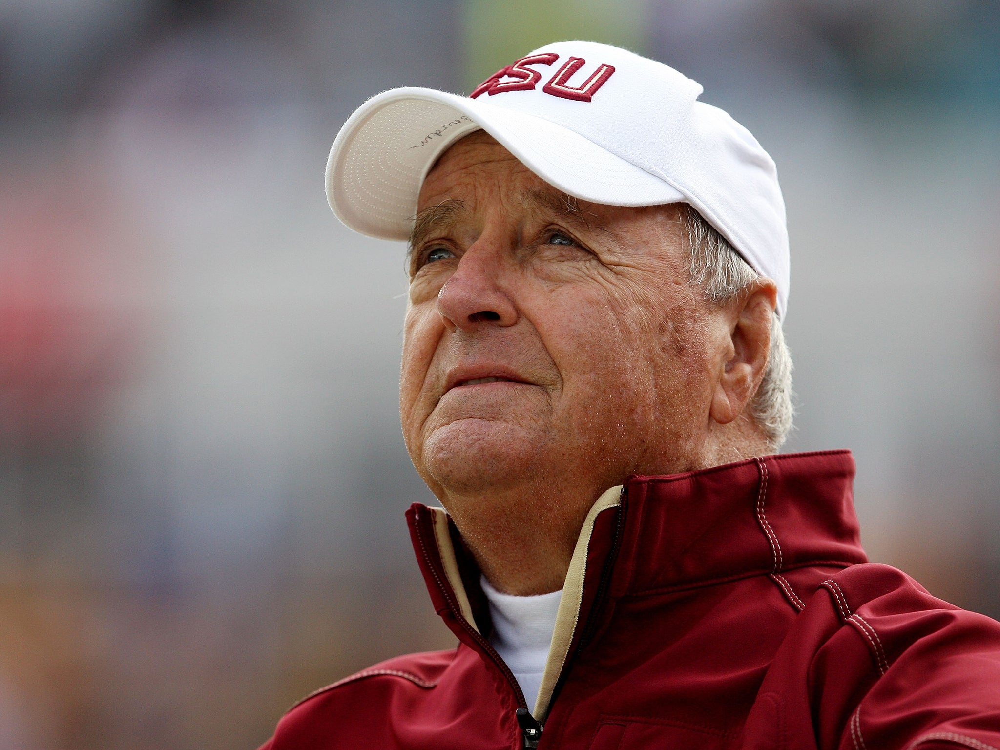 Bowden (pictured in 2010) was inducted into the College Football Hall of Fame in 2006