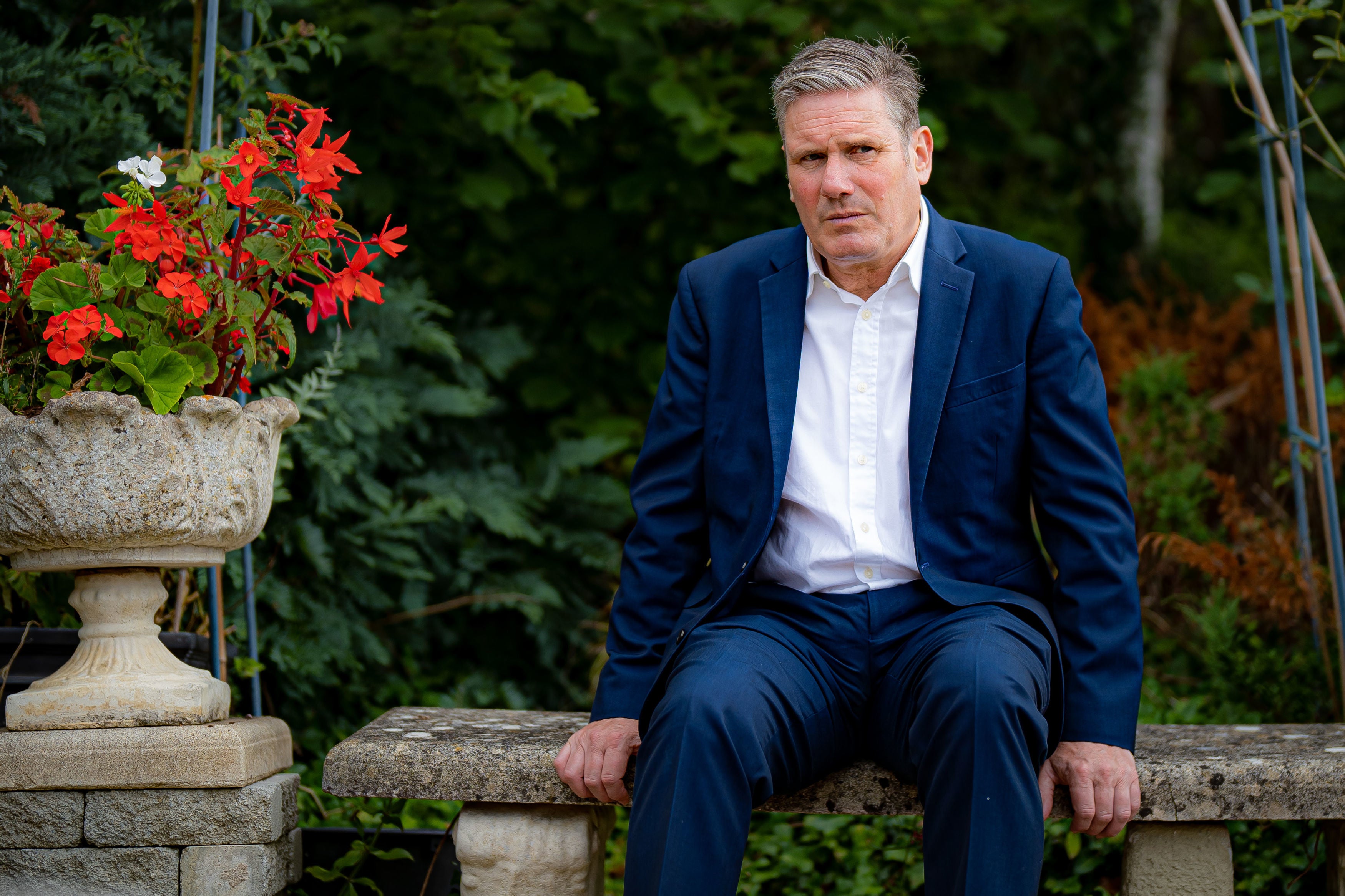 Keir Starmer, not banging on