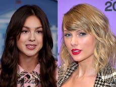 Olivia Rodrigo opens up about letter of support from Taylor Swift