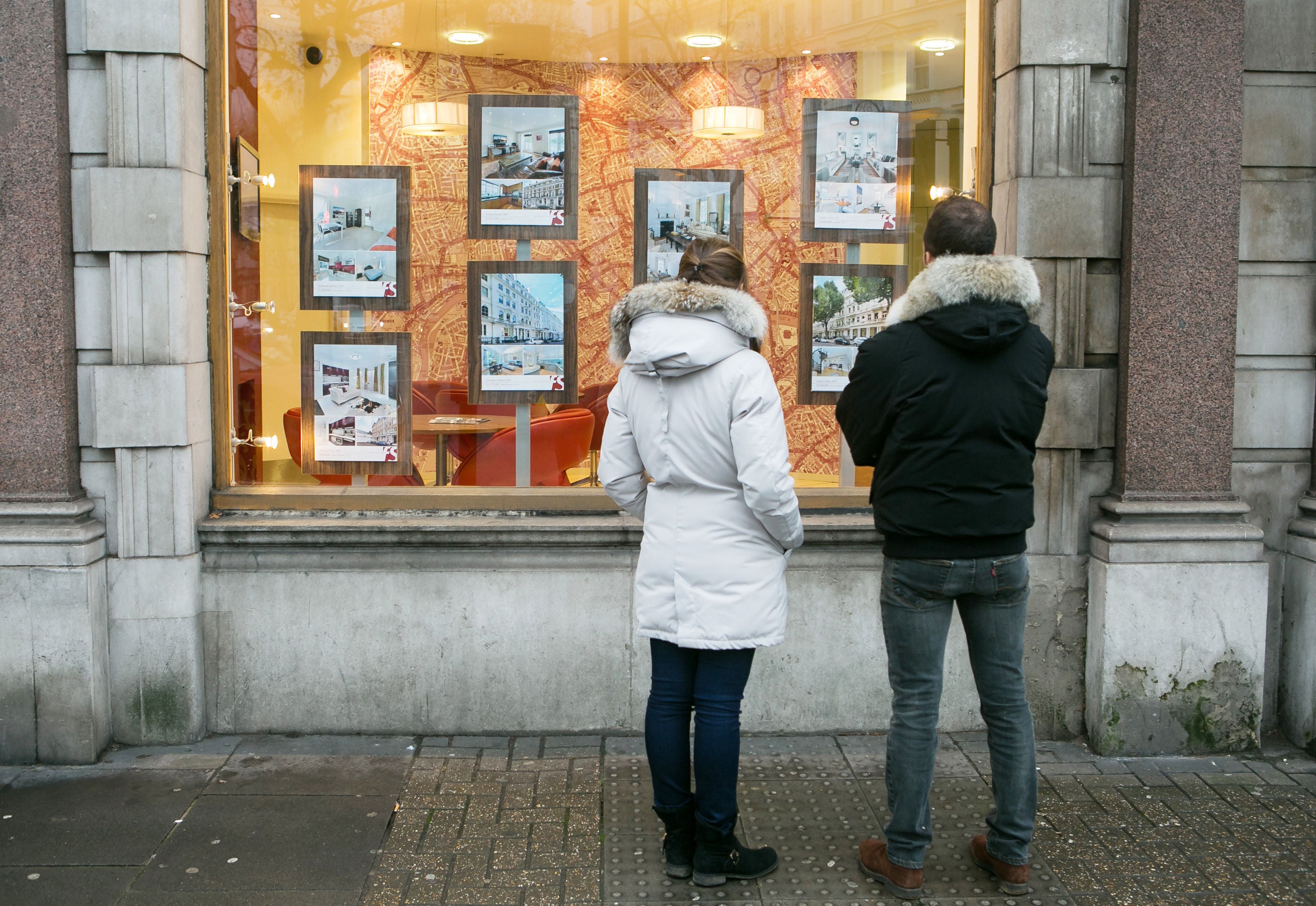 The volume of house hunter inquiries has started shrinking, following a reduction in the amount of stamp duty savings to be made, surveyors have reported (Daniel Leal-Olivas/PA)