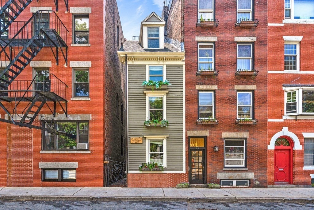 The Skinny House, an iconic landmark property in Boston’s North End, is up for sale on the market for $1.2mn