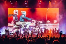 Gorillaz review, O2 Arena: A cathartic return for UK arena gigs