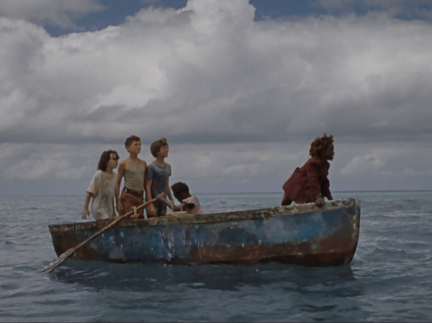 Wendy (Devin France) follows the mysterious Peter (Yashua Mack) to an island where children never have to grow old