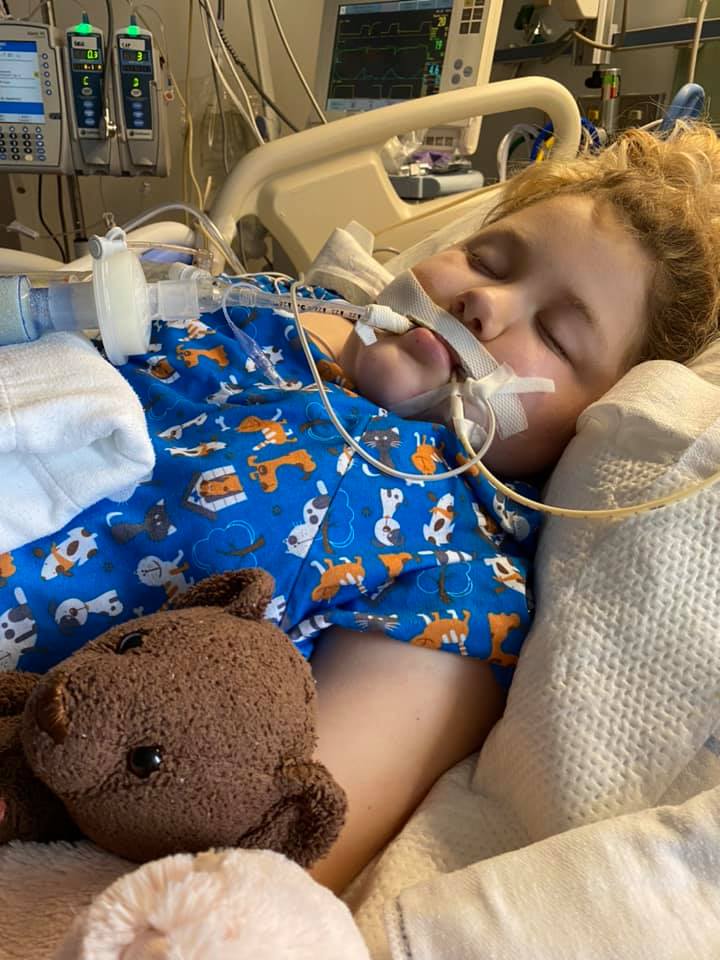 Mirsada Muric, mother of nine-year-old Blair Muric, has been urging people wear mask after her daughter had to be put on ventilator following Covid