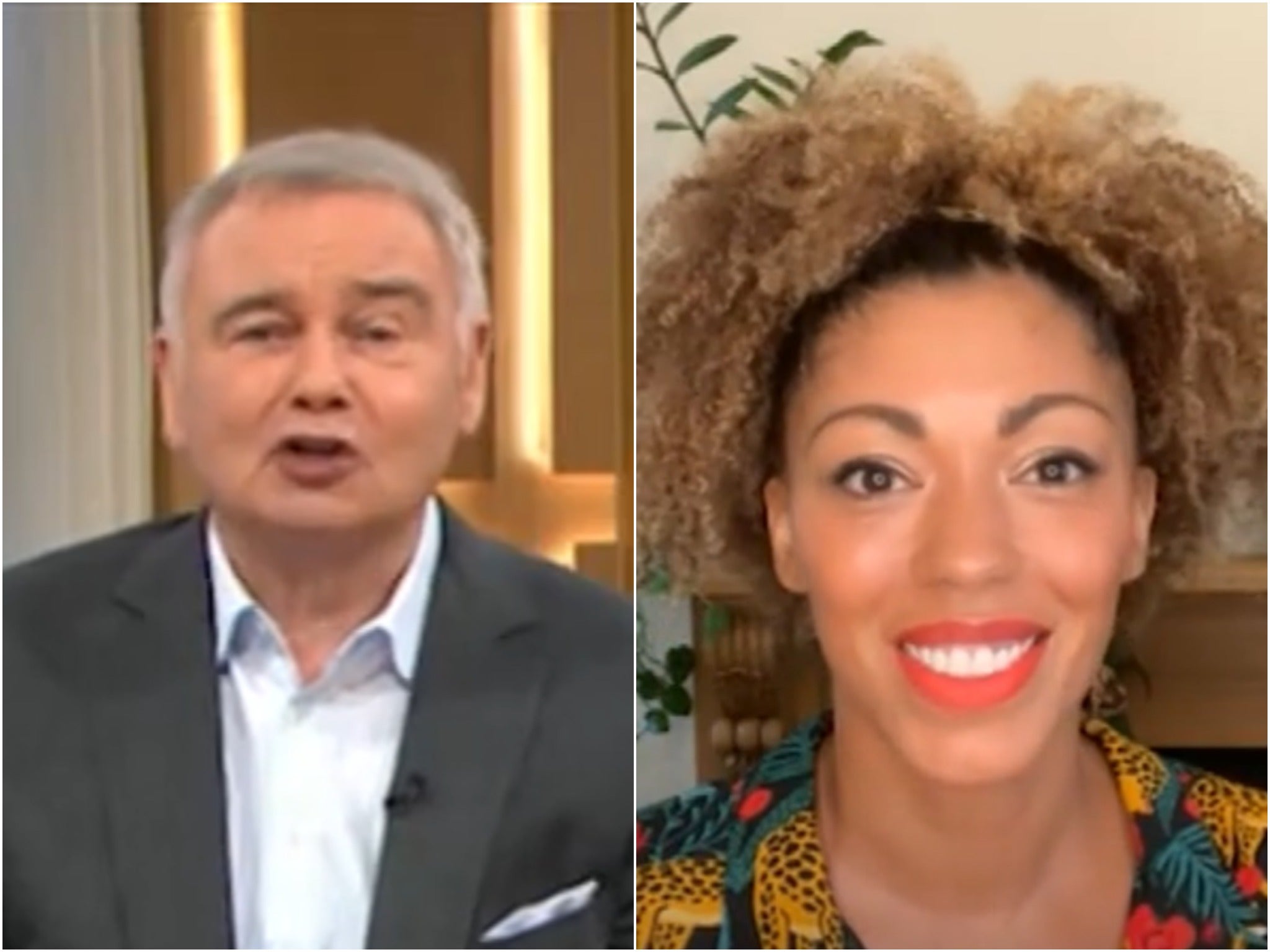 Eamonn Holmes and Dr Zoe Williams on ‘This Morning’ on Thursday