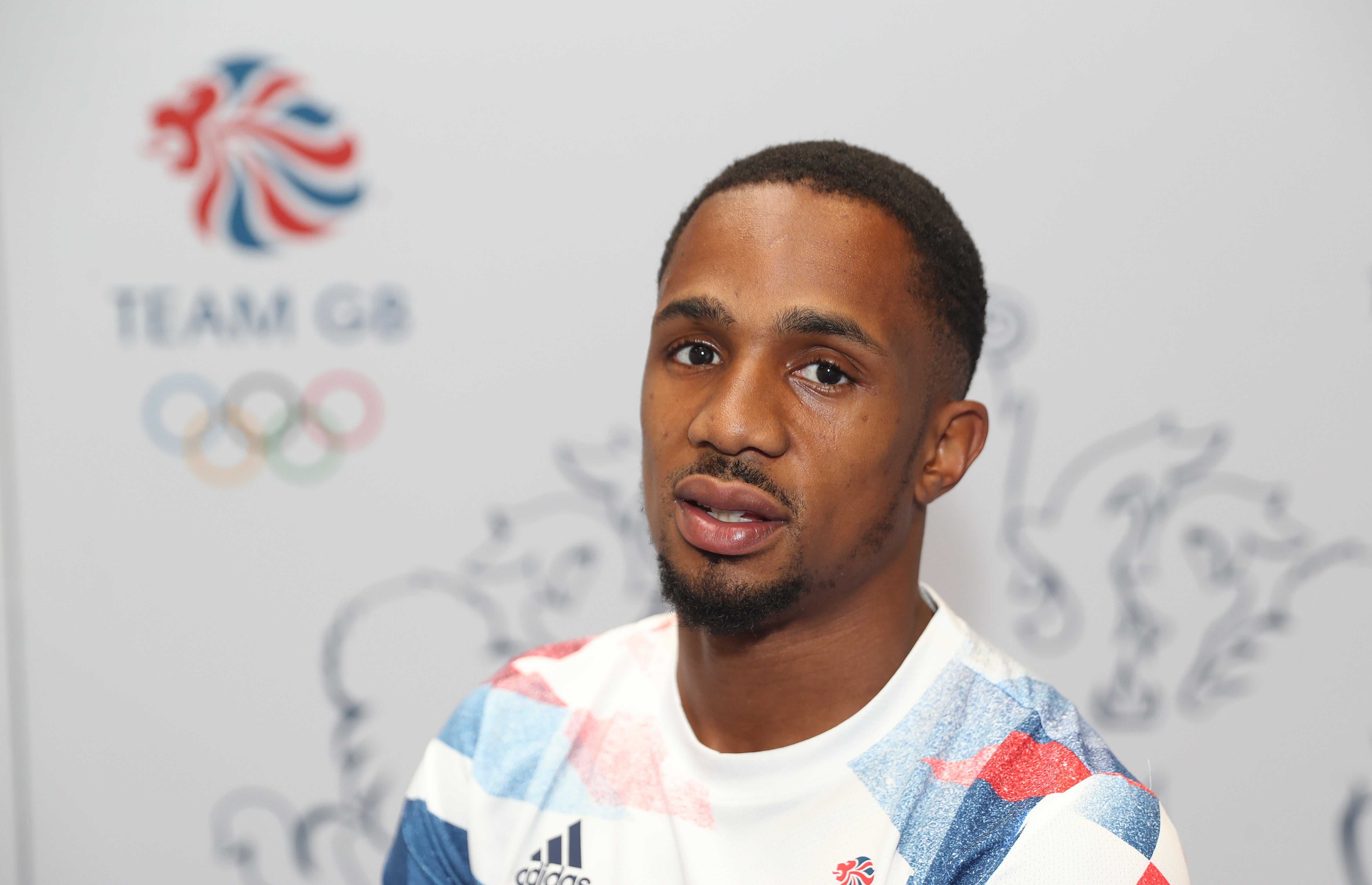 Sprinter CJ Ujah was part of the British quartet beaten on the line by Italy