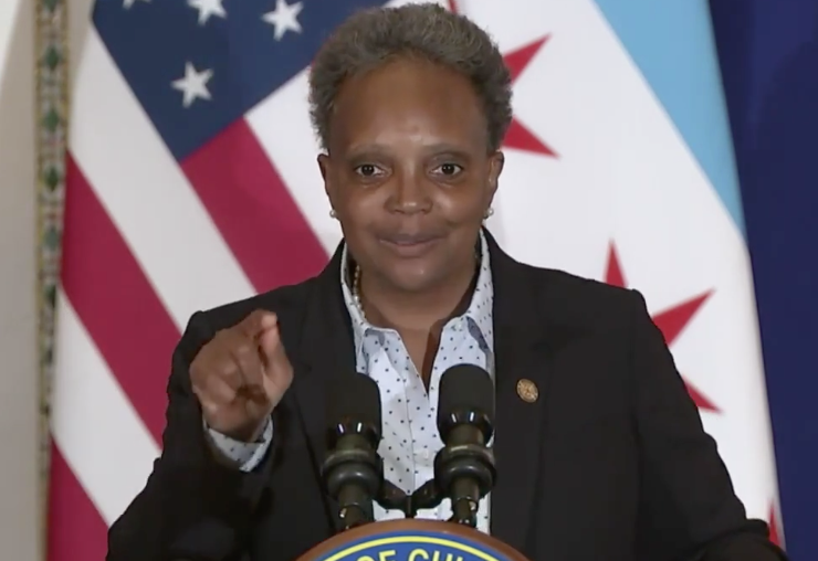 Chicago Mayor Lori Lightfoot hits out at reports police turned their backs on her over female officer’s death