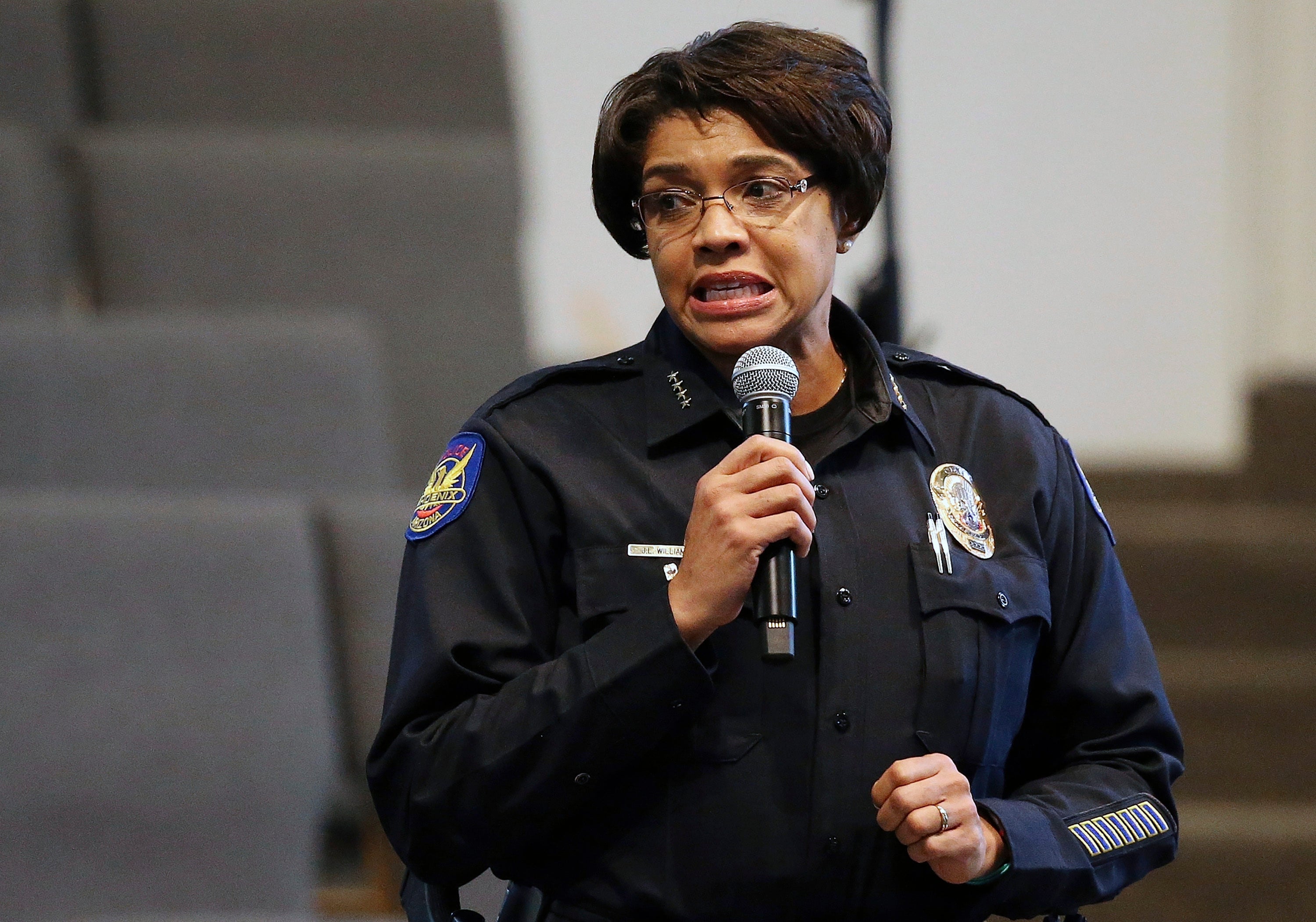 Phoenix Protests Chief Suspended