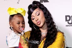 Cardi B gifted three-year-old daughter Kulture a bedazzled Birkin bag worth £35,000