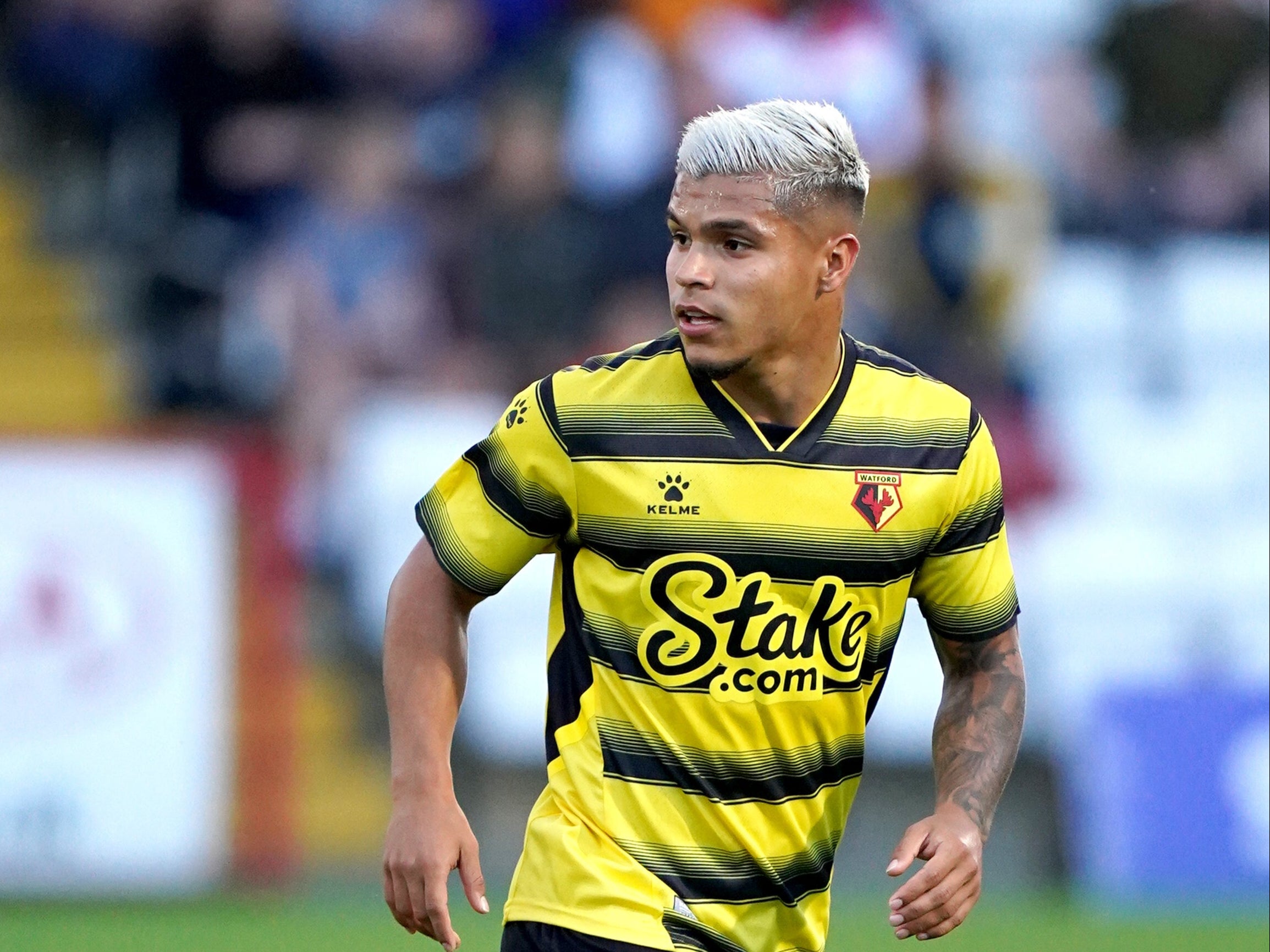 Cucho Hernandez has yet to make his competitive Watford debut despite joining the club four years ago (Tim Goode/PA)