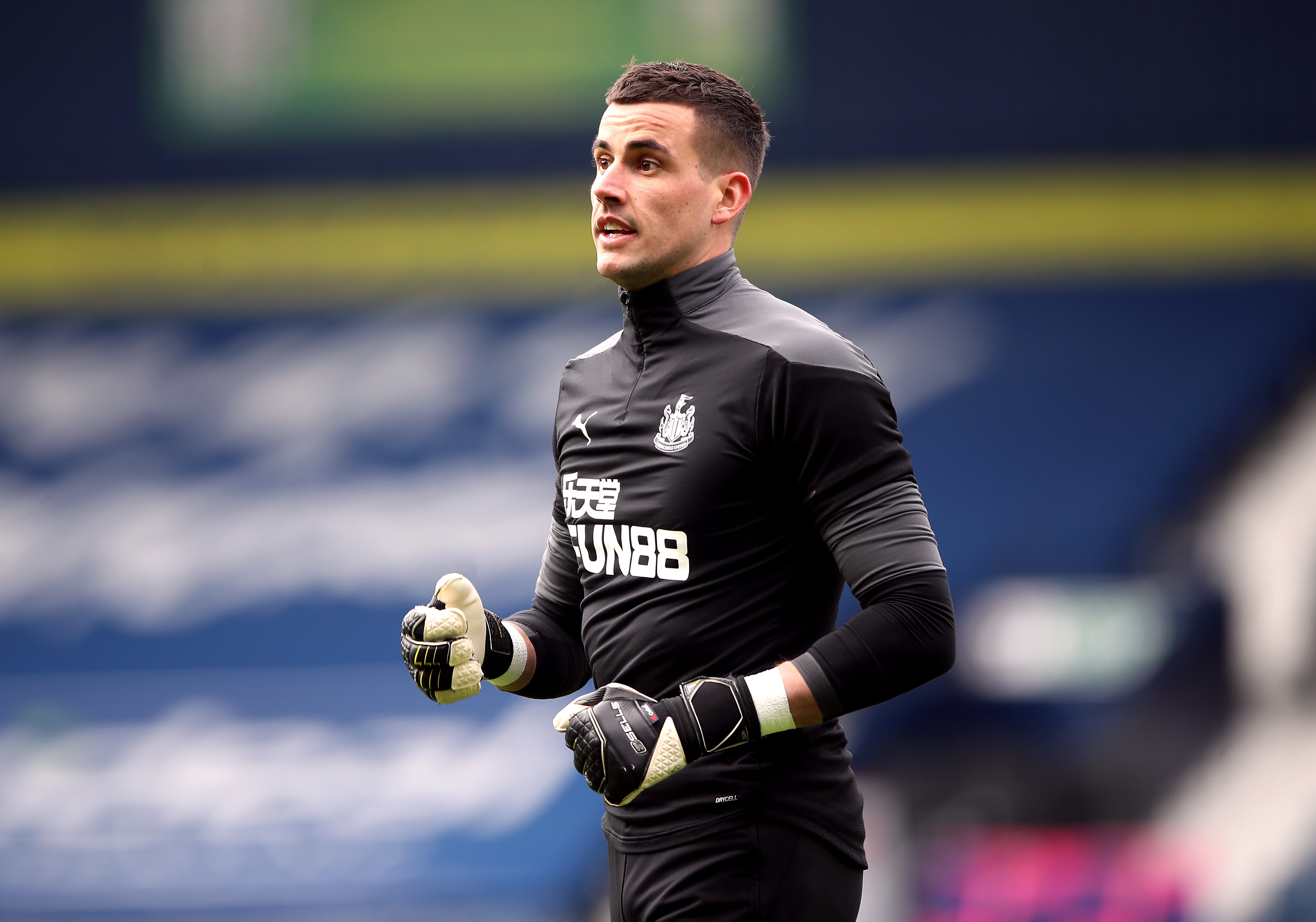 Newcastle goalkeeper Karl Darlow is recovering from the after-effects of Covid-19 (Nick Potts/PA)