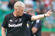 West Ham trying to add to squad: David Moyes frustrated by lack of signings
