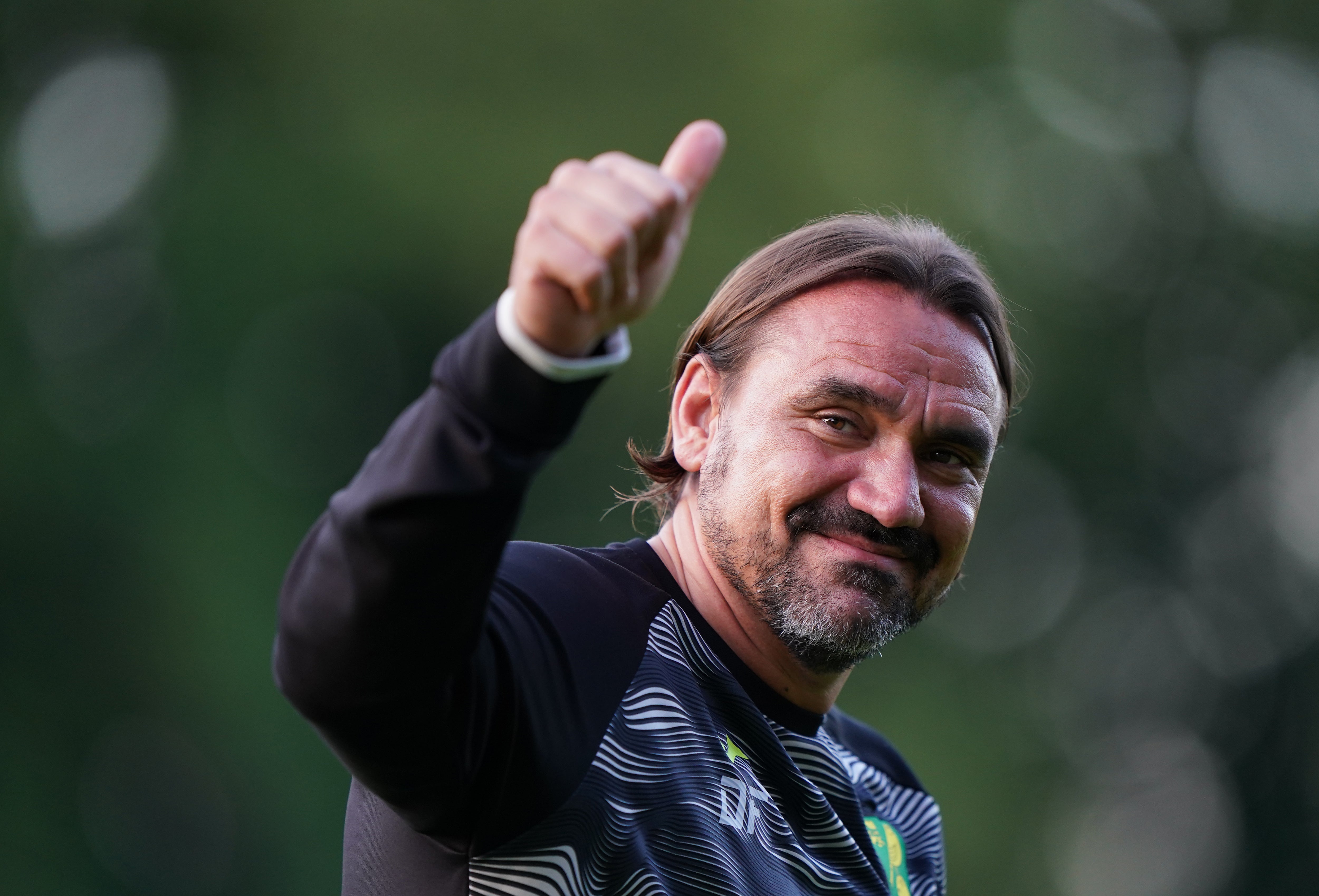 The only way is up for Daniel Farke’s Norwich side this season (Joe Giddens/PA)