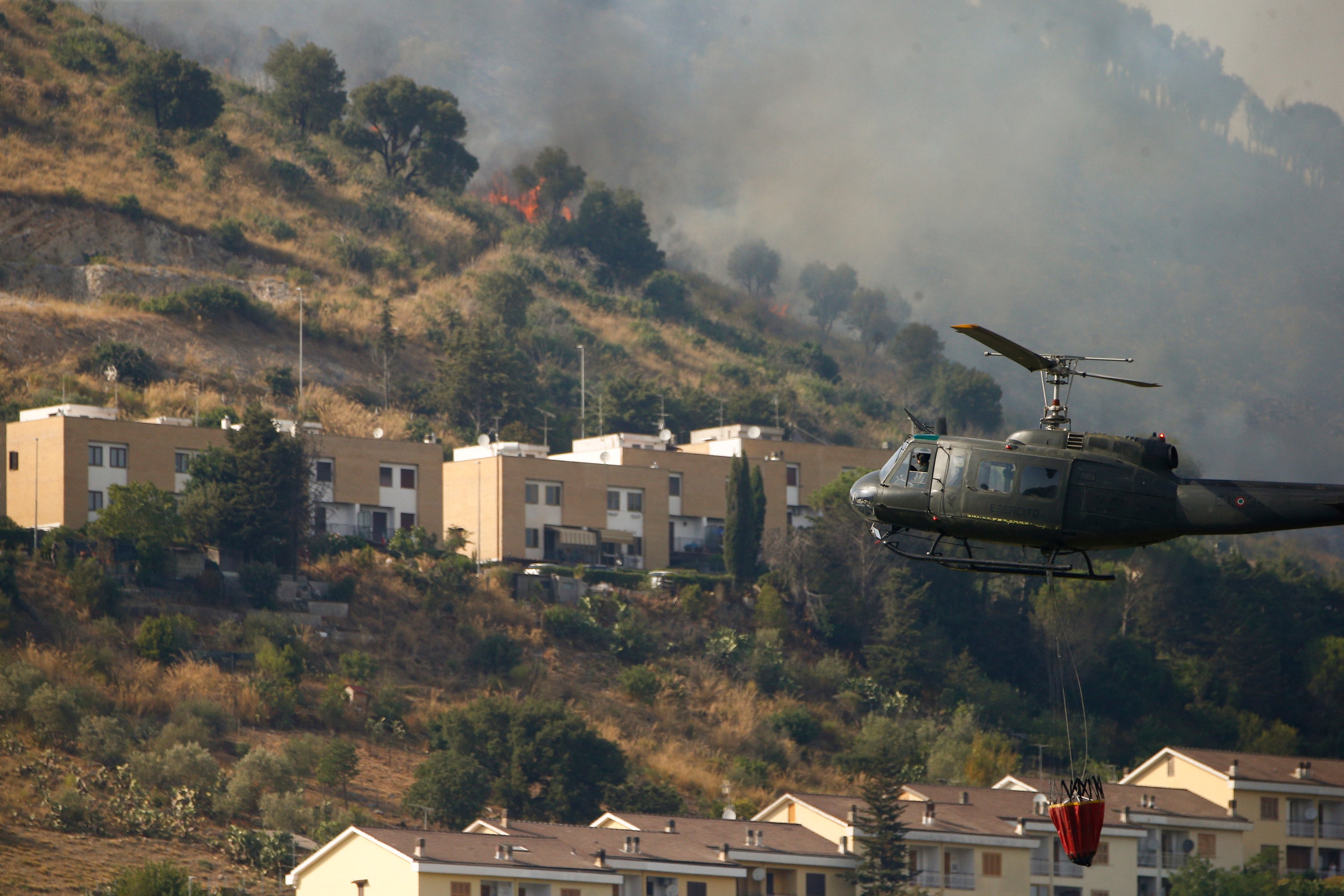 Italy Wildfires