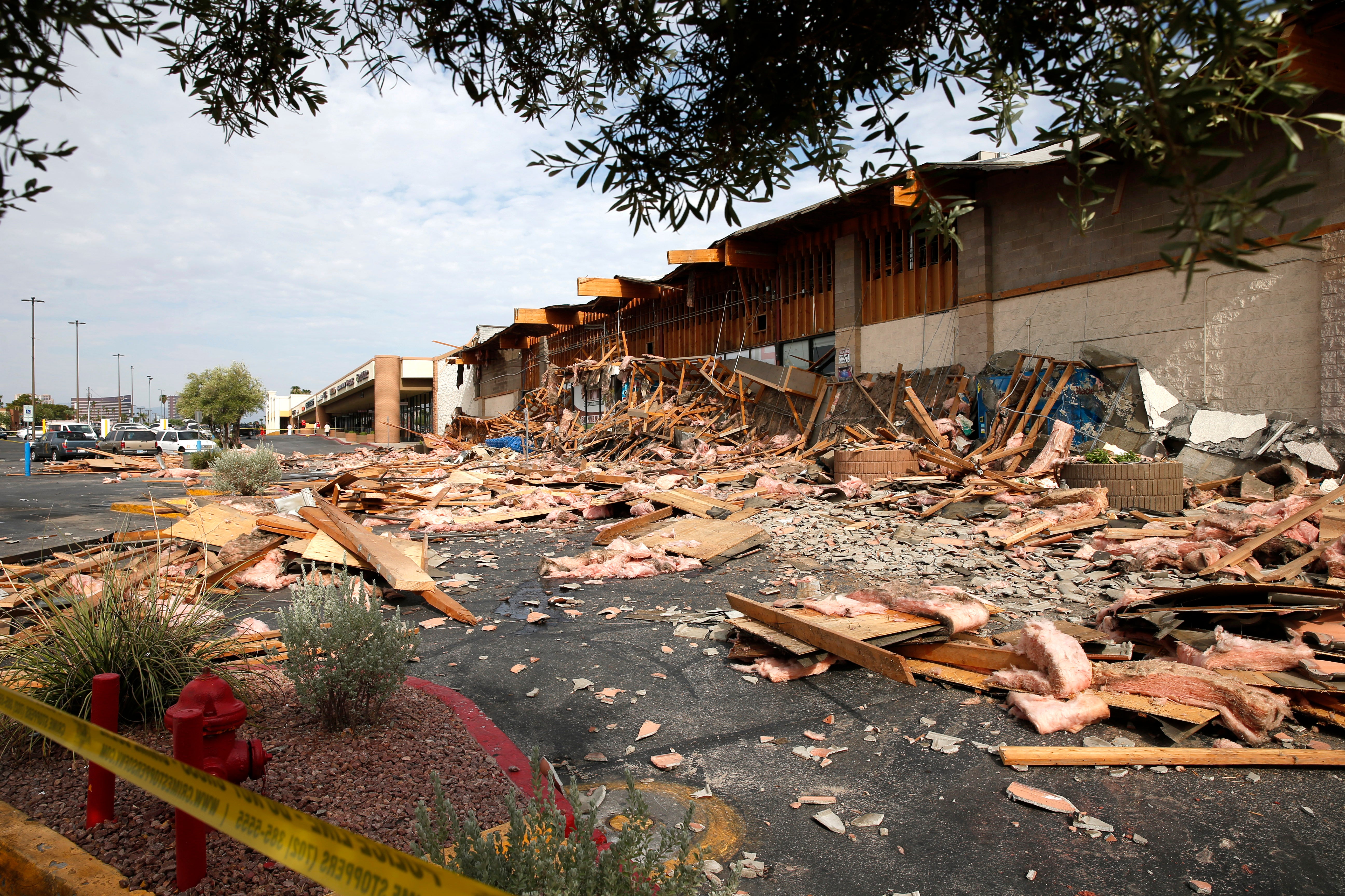 Storefront Collapse Vegas