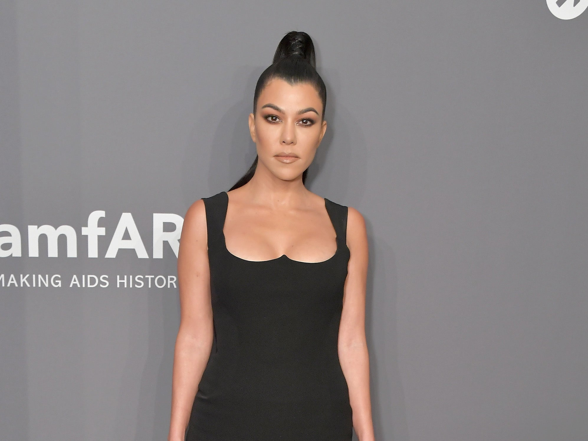 Kourtney Kardashian responds to rumours she is pregnant