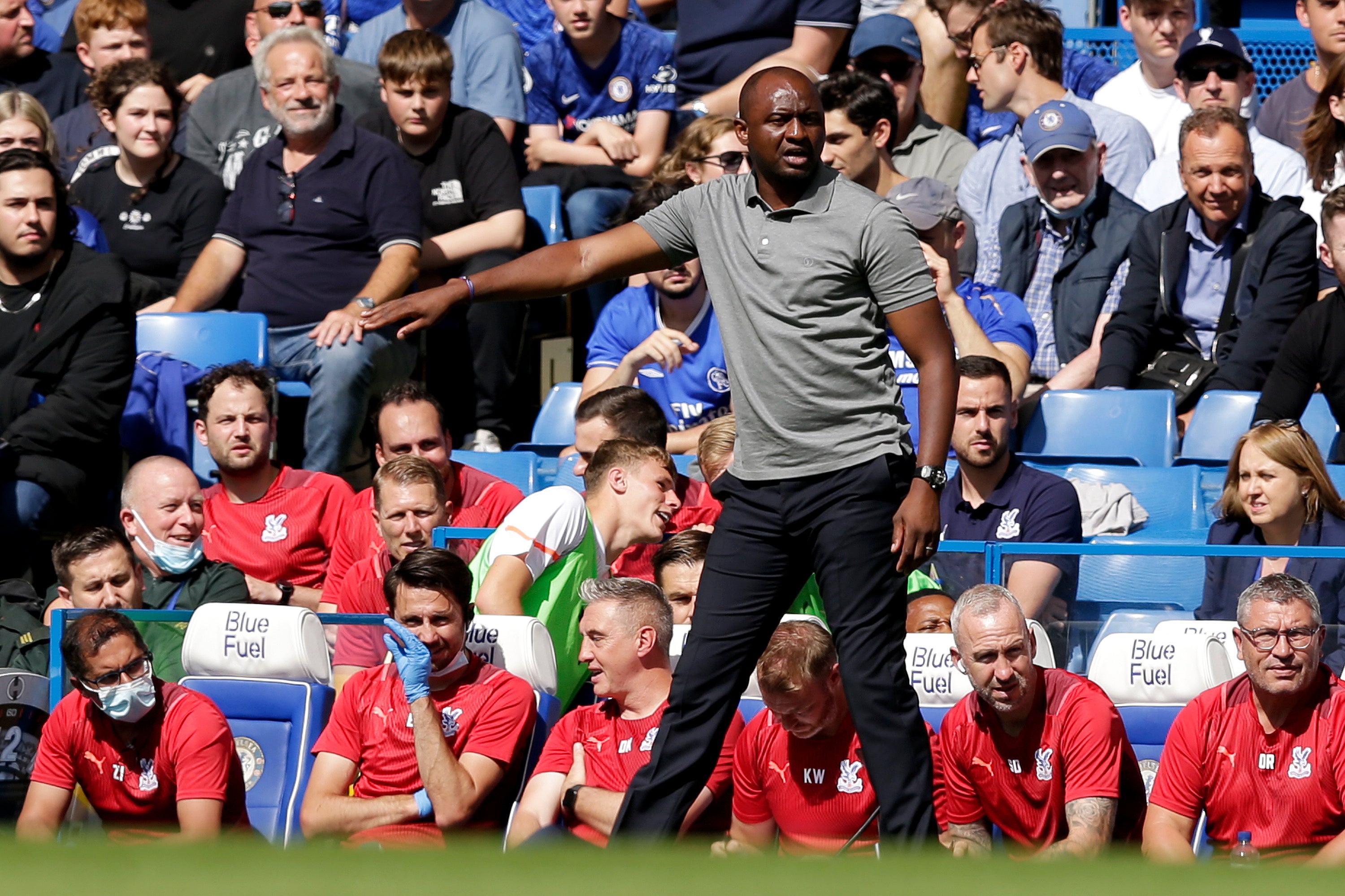 Patrick Viera’s side were poor in the Frenchman’s first game in charge