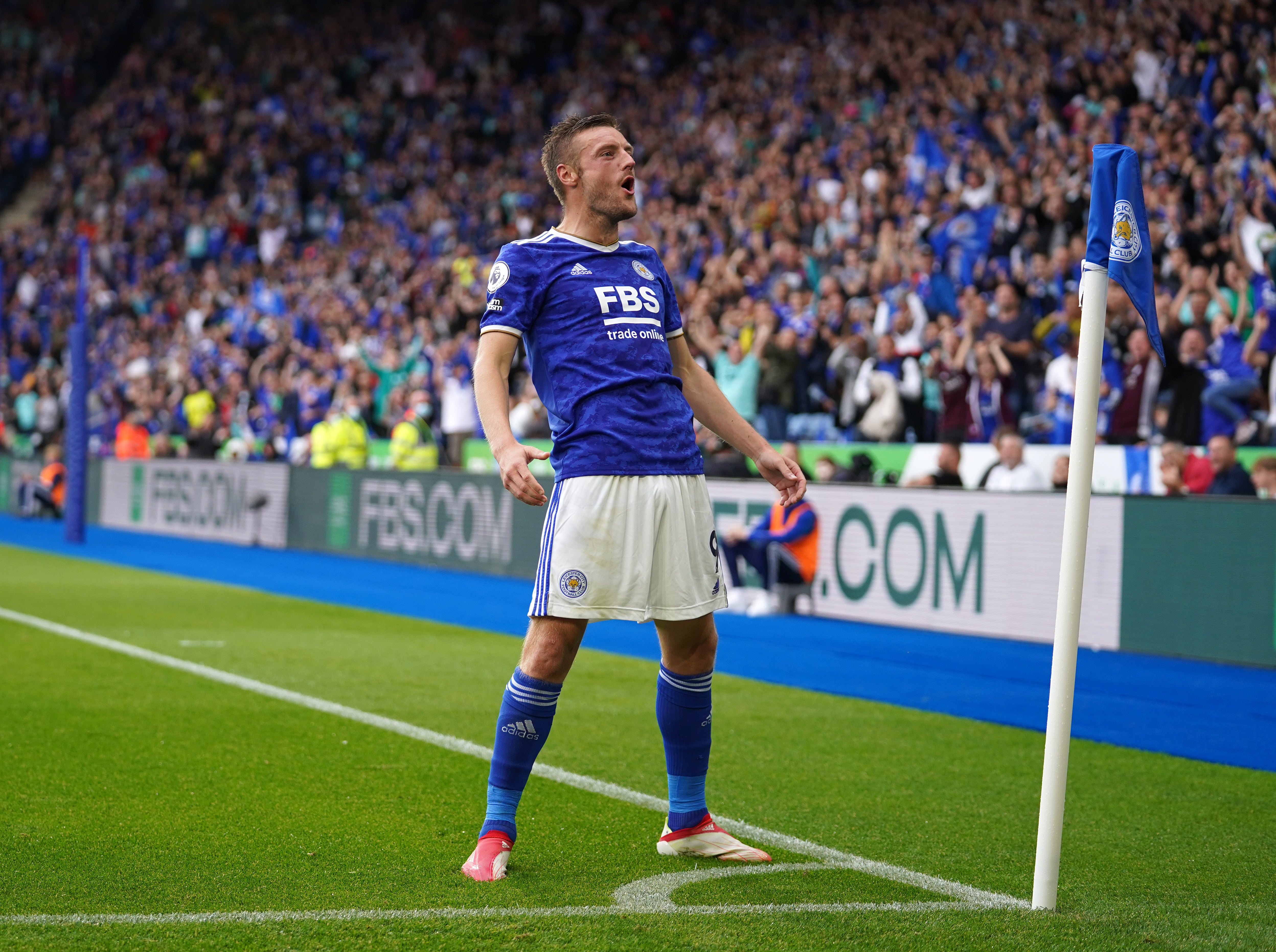 Jamie Vardy scored the winner against Wolves (Nick Potts/PA)