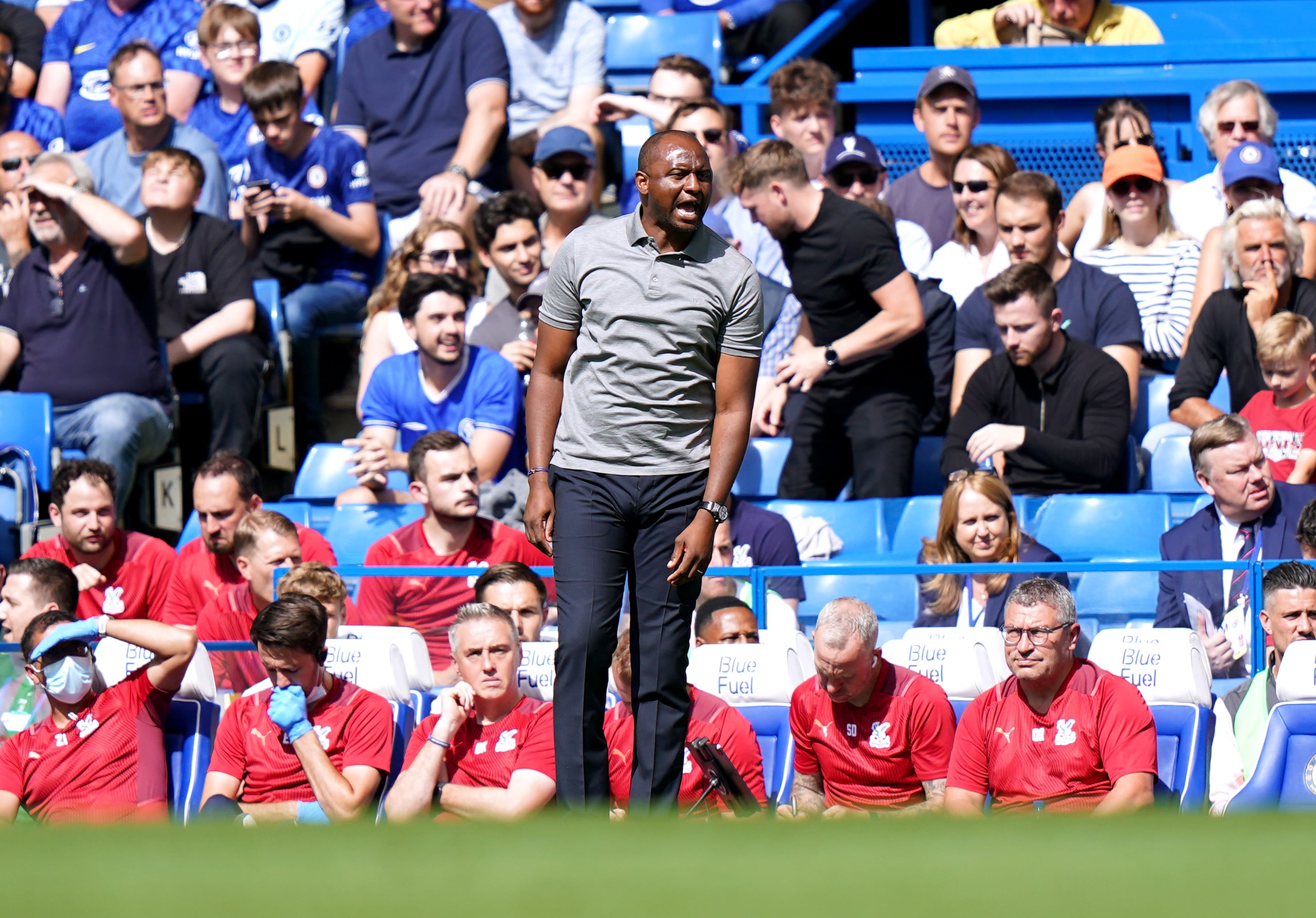 Patrick Vieira endured a difficult start with Crystal Palace (Tess Derry/PA)