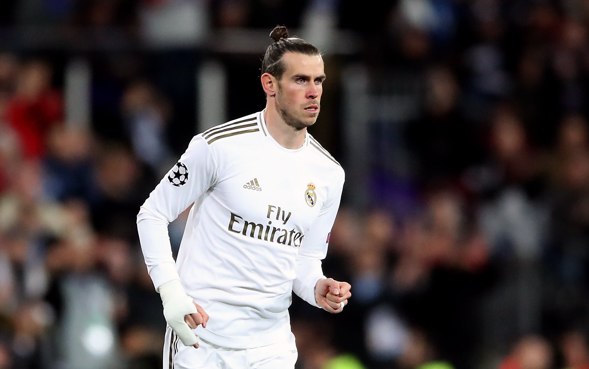 Gareth Bale made his first appearance for Real Madrid since June 2020 (Nick Potts/PA)