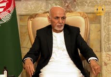 Afghan president Ashraf Ghani flees country ‘to avoid bloodshed’ as Taliban enter Kabul