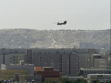 US diplomats airlifted from Kabul embassy as Blinken blames Afghan military for ‘being unable to defend country’