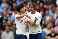 Son Heung-min gives Tottenham opening victory over Manchester City