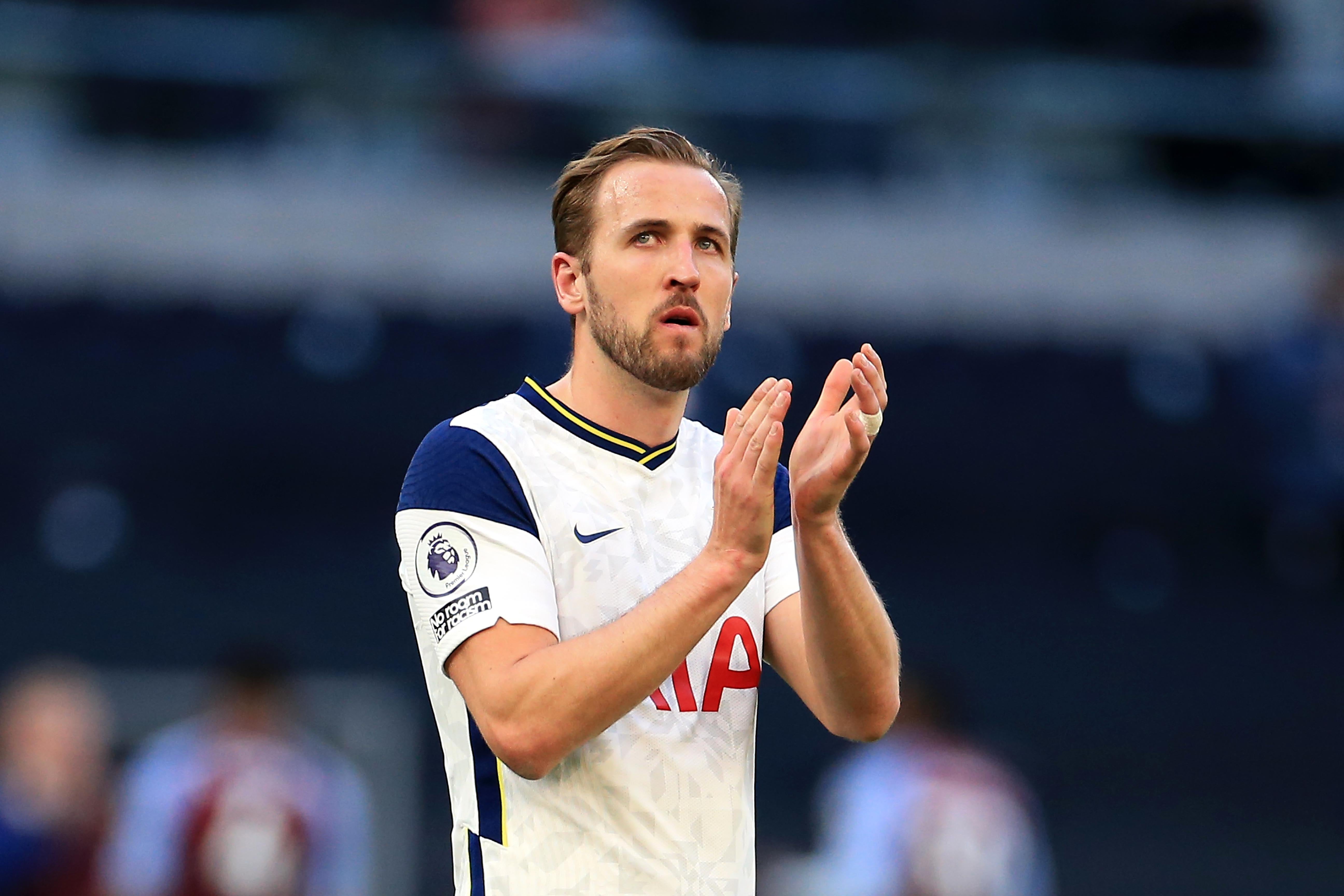 Harry Kane was not involved in Tottenham’s Premier League opener against Man City