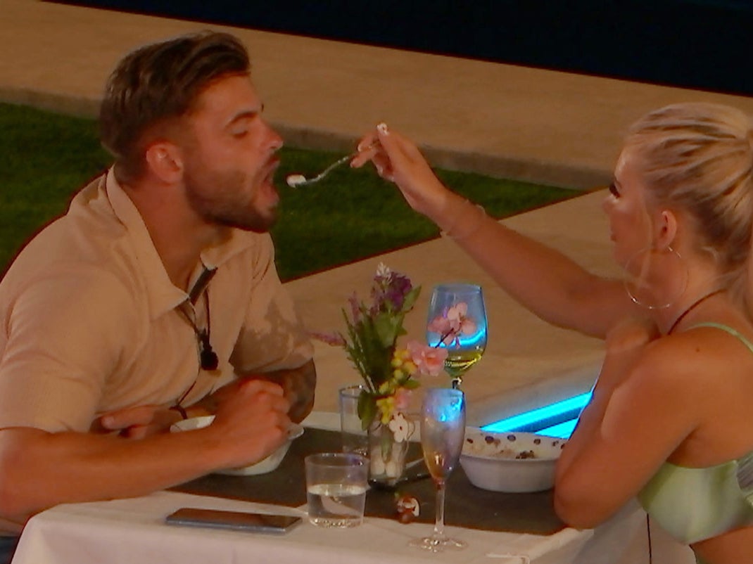 Jake and Liberty on ‘Love Island'