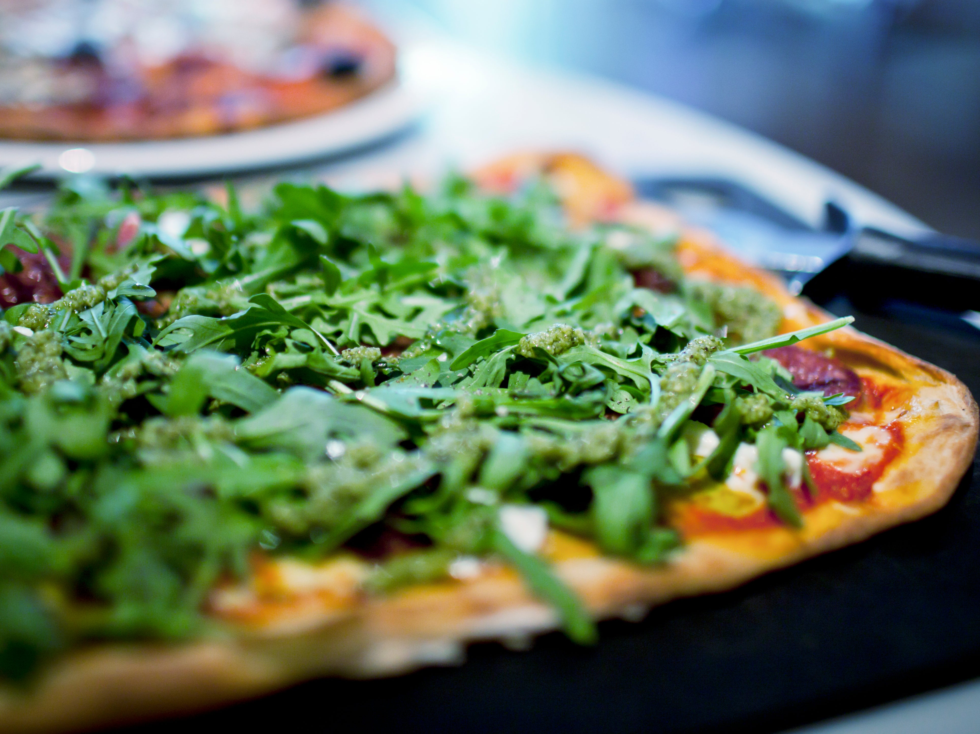 Hate salad? Put it on a pizza