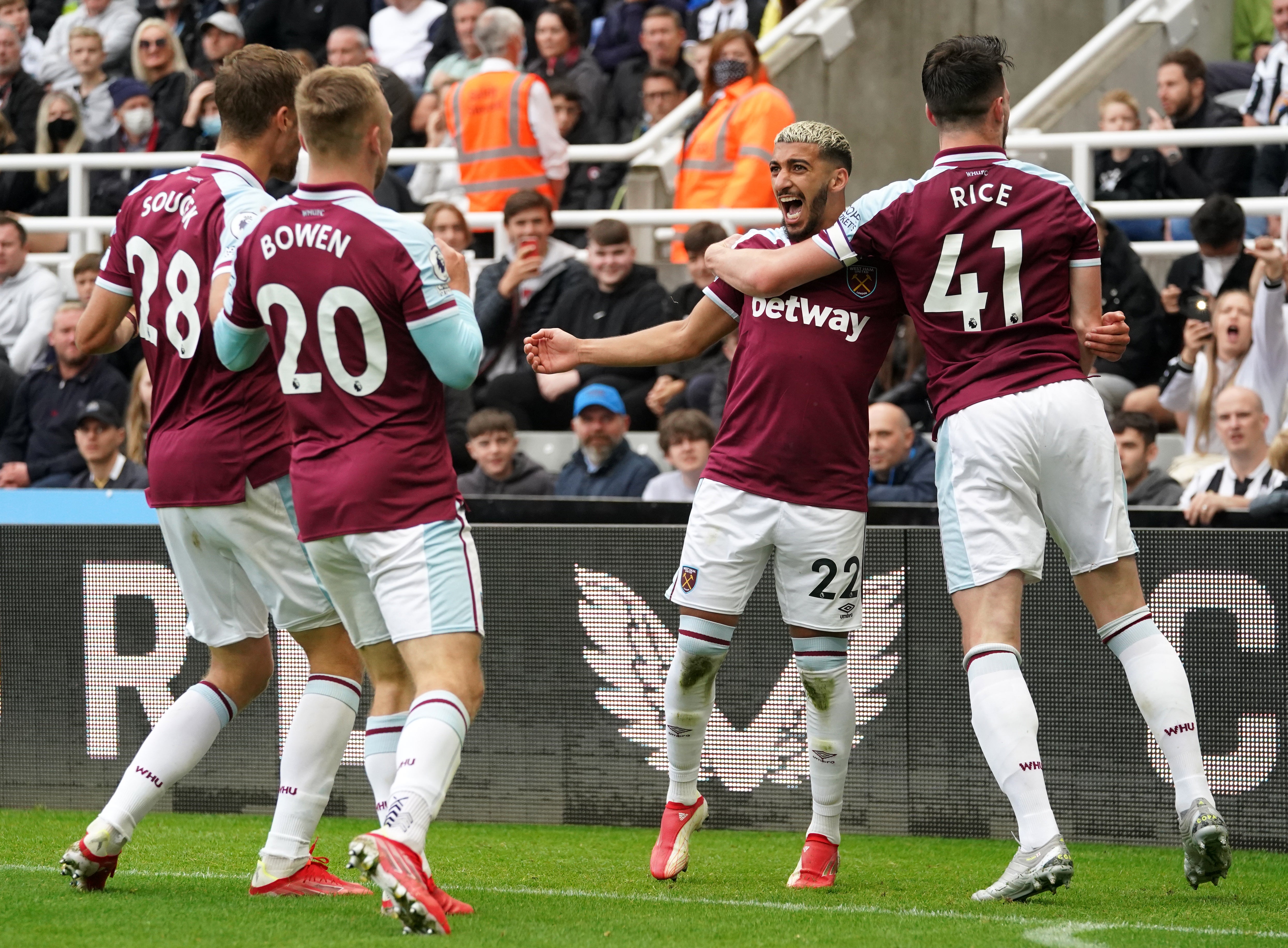 West Ham started their season with a win (Owen Humphreys/PA)