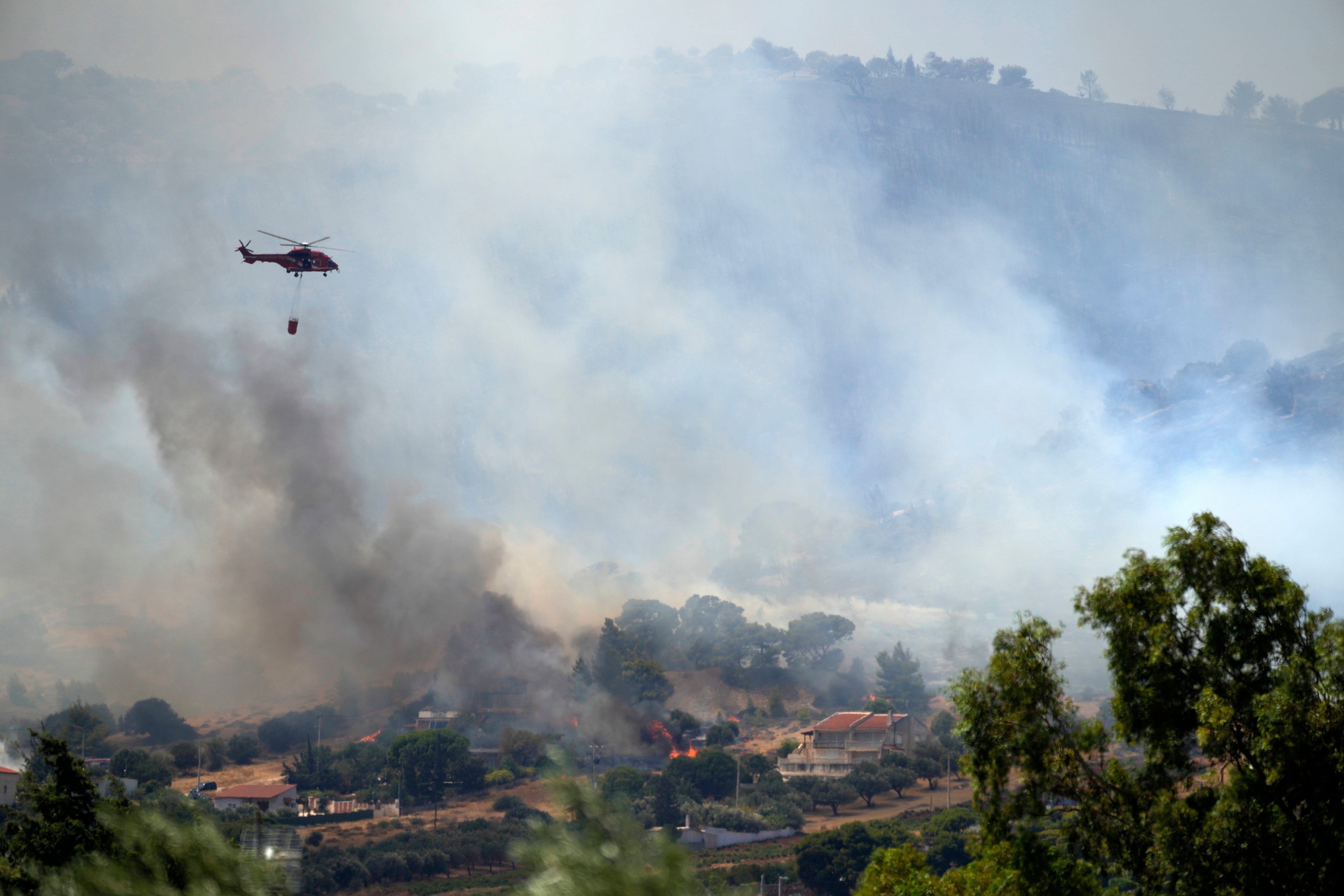 Greece Wildfires