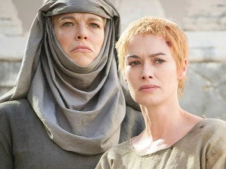 Hannah Waddingham and Lena Headey in ‘Game of Thrones’