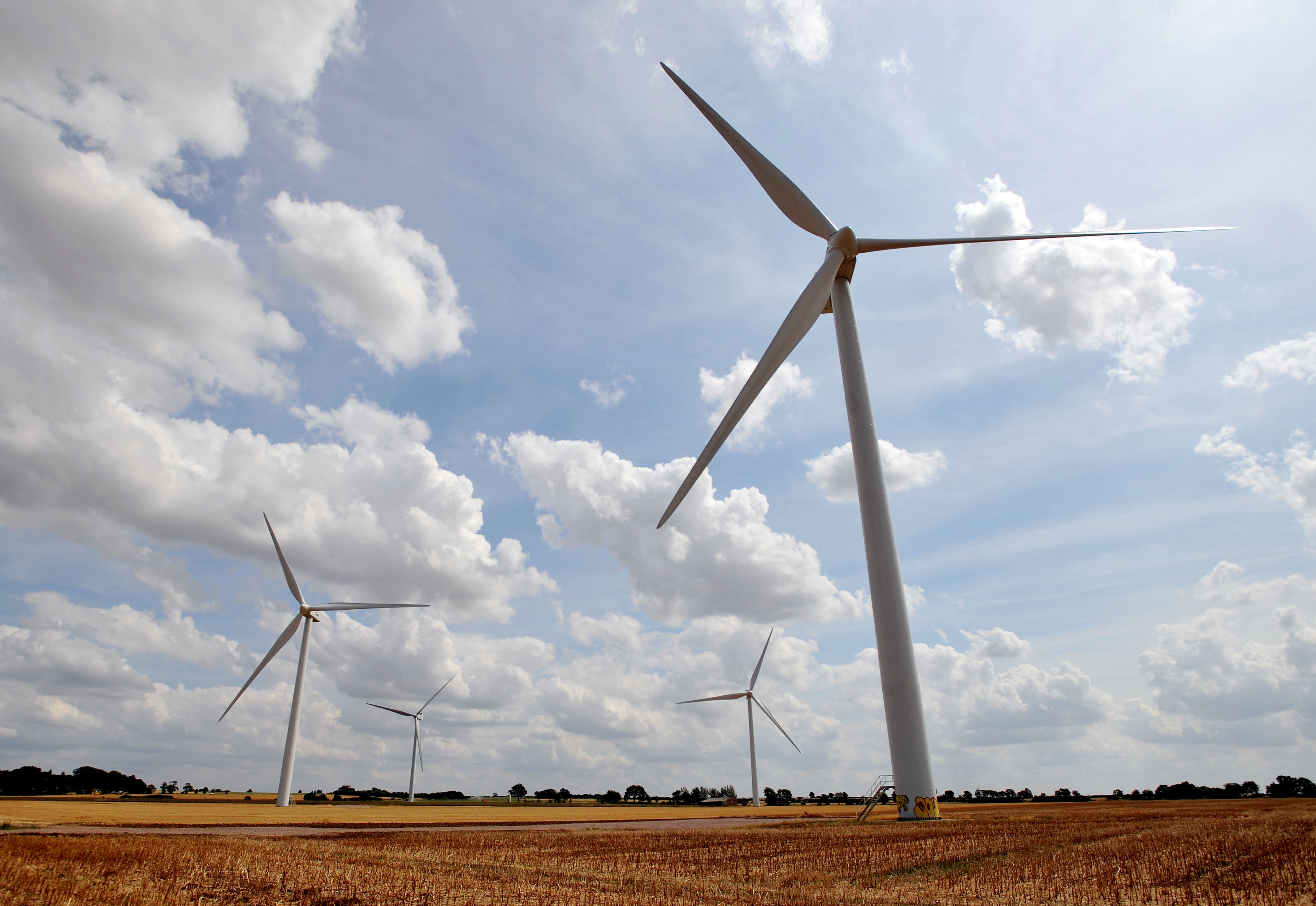 Some energy suppliers have their own wind farms, others do not (Nick Ansell/PA)