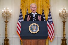 Biden admits that Taliban took over Afghanistan quicker than administration expected