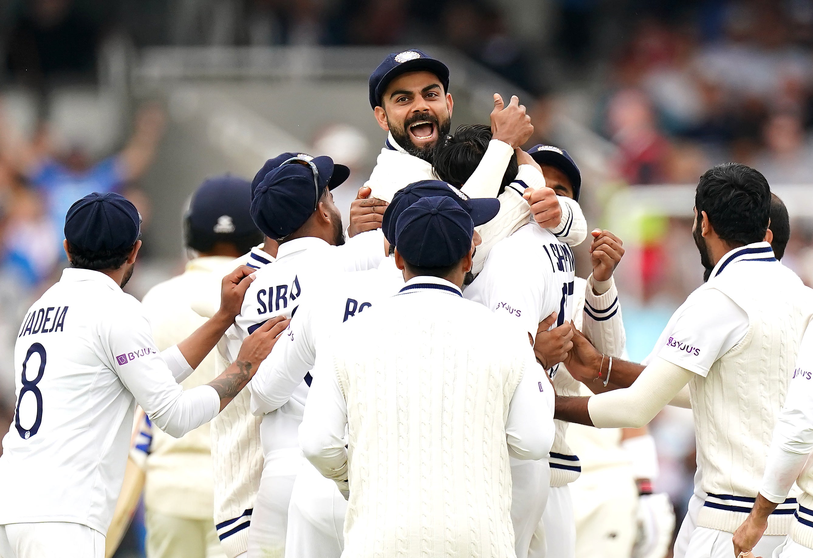 India went 1-0 up in the series (Zac Goodwin/PA)