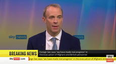 ‘No one saw this coming,’ says Dominic Raab on swift Taliban takeover of Afghanistan