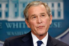 Bush accused of showing ‘no self awareness’ after breaking silence on Afghanistan withdrawal