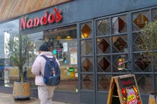 Nando’s closes some restaurants as supply chain hit by ‘pingdemic’