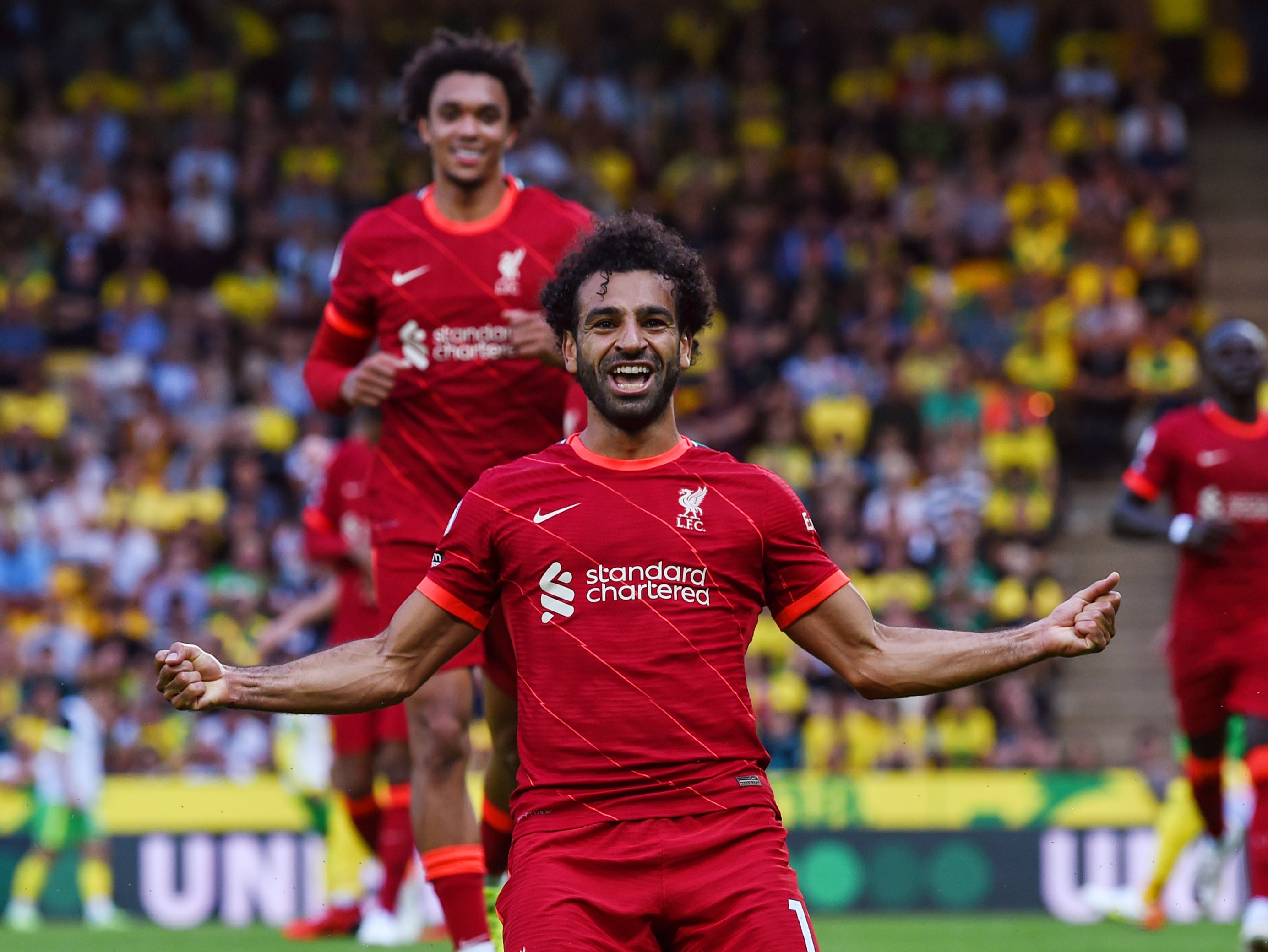 Liverpool forward Mohamed Salah