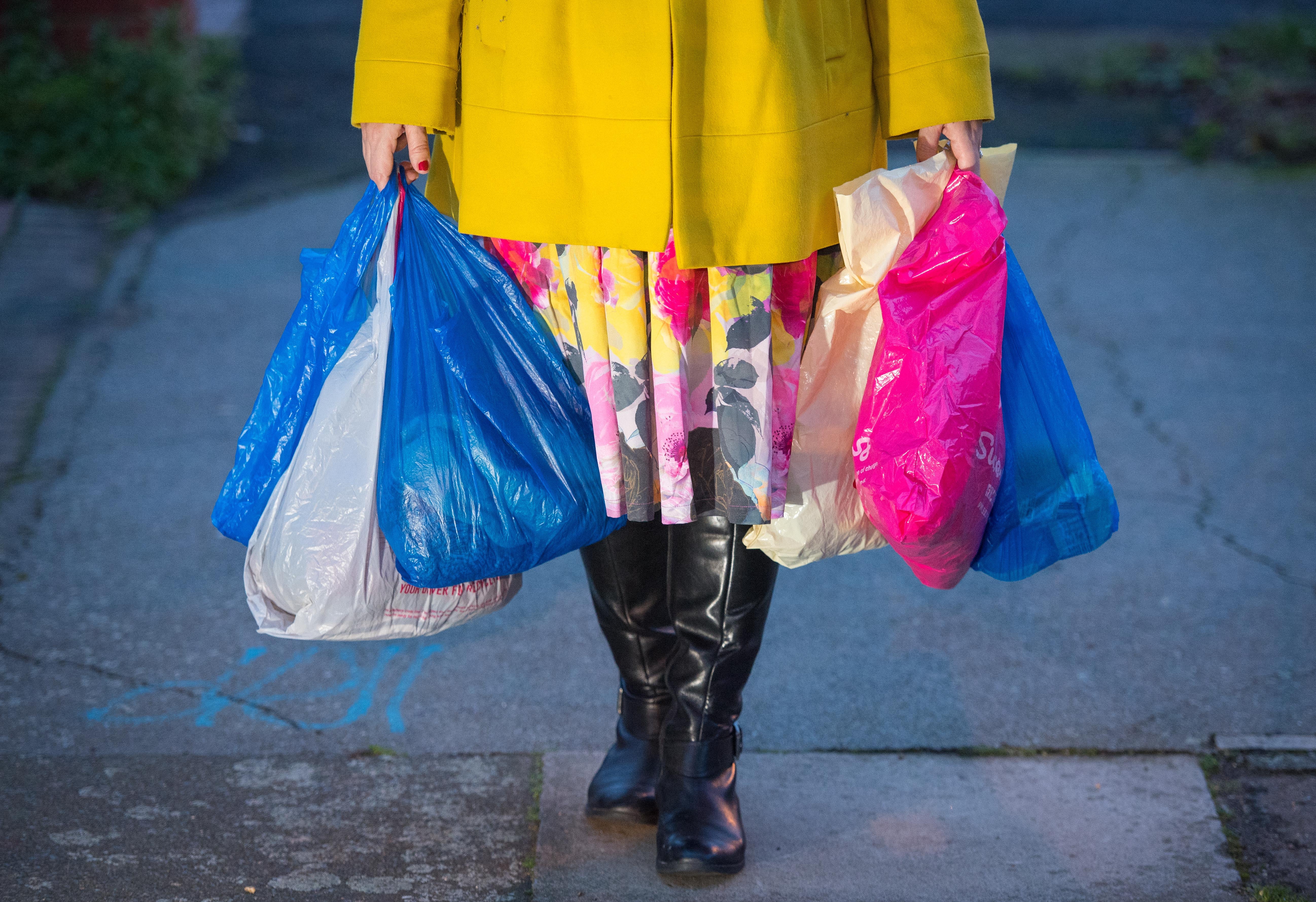 There was a fall in clothes prices as summer sales took place (Dominic Lipinski/PA)