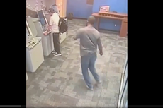 Police release harrowing video of man attacked with a hatchet at NYC bank
