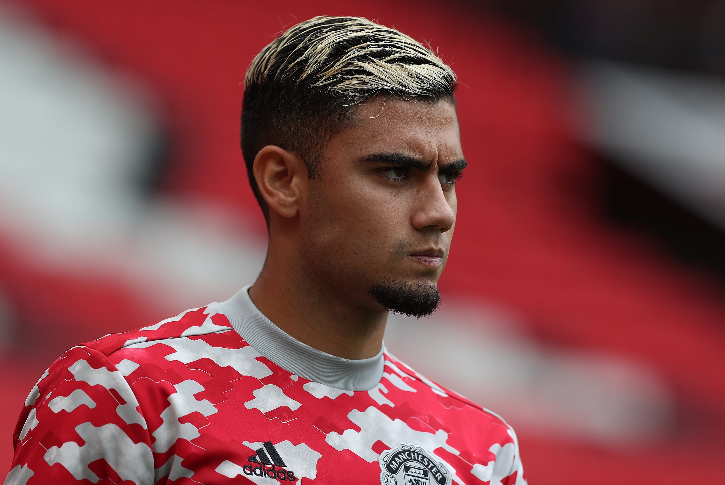 Manchester United midfielder Andreas Pereira