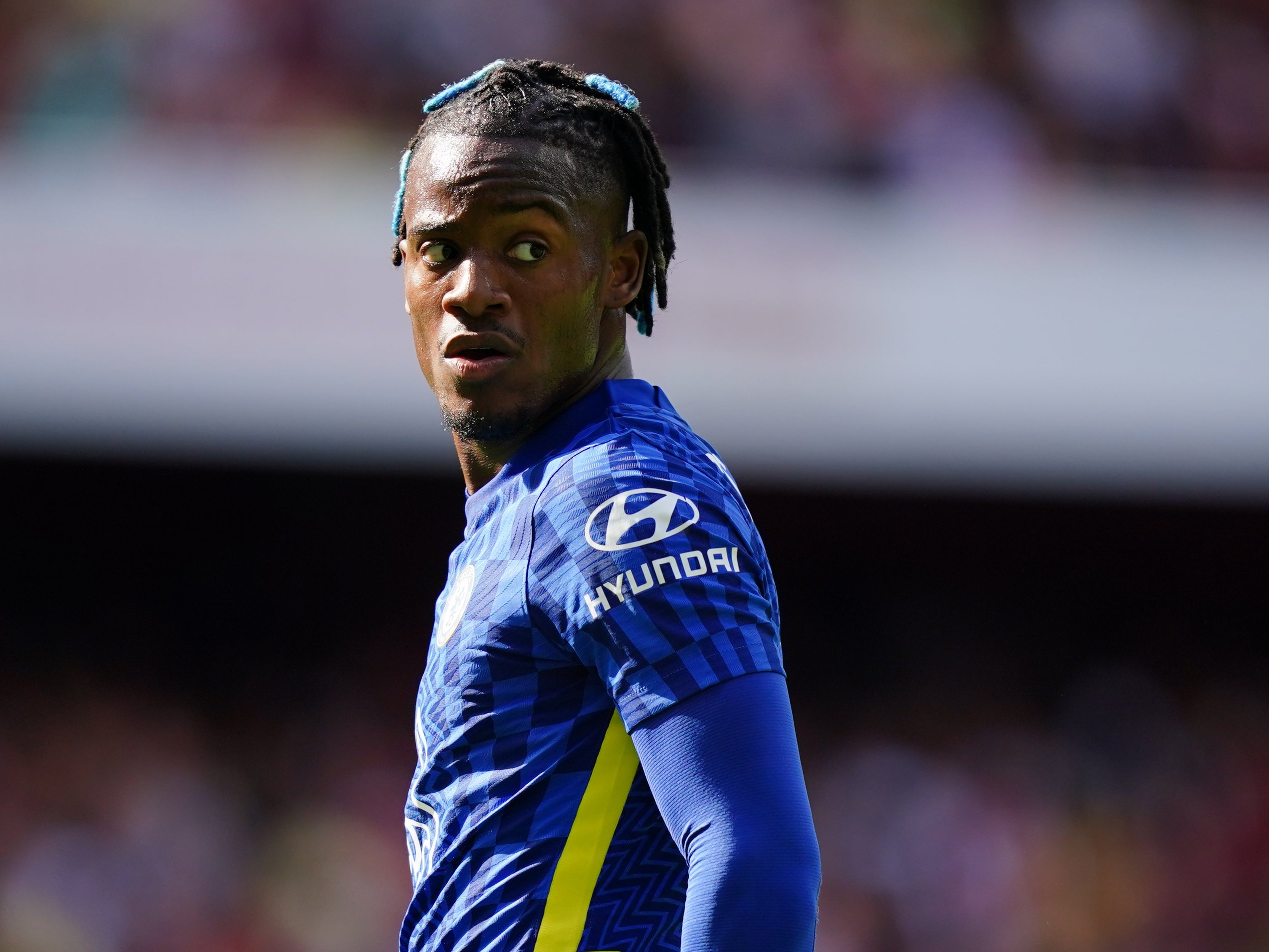 Michy Batshuayi has left Chelsea on loan again (Aaron Chown/PA)